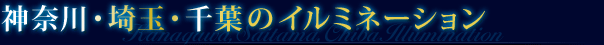 神奈川・埼玉・千葉のイルミネーション Kanagawa,Saitama,ChibaIllumination