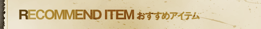 RECOMMEND ITEM �������߃A�C�e��