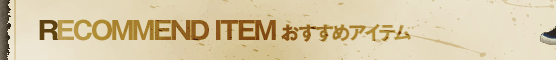 RECOMMEND ITEM �������߃A�C�e��